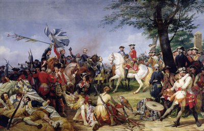 The Battle of Fontenoy, 11th May 1745 by Emile Jean Horace Vernet